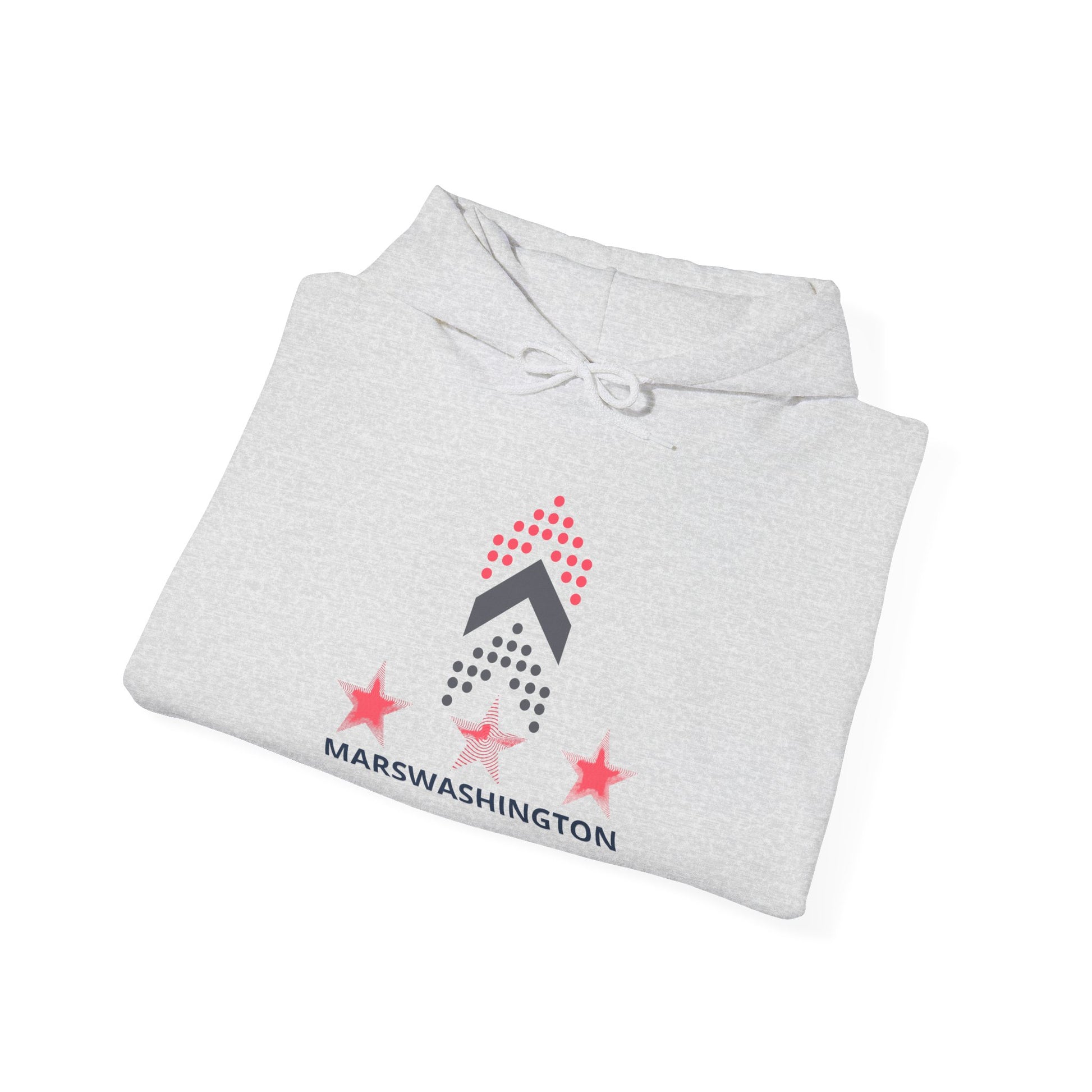 Unisex ITAALE MARSWASHINGTON hoodie with minimalist logo and kangaroo pocket