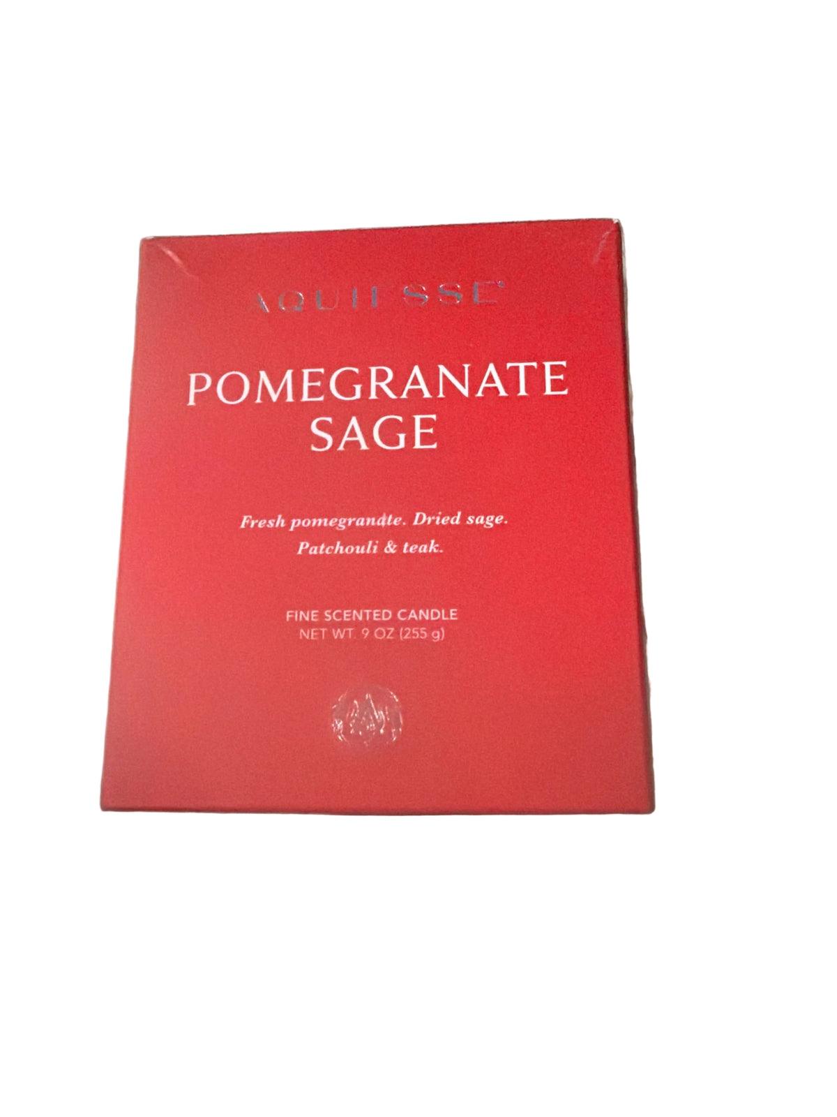 Aquiesse Pomegranate Sage Scented Candle – 9 oz / 255 g