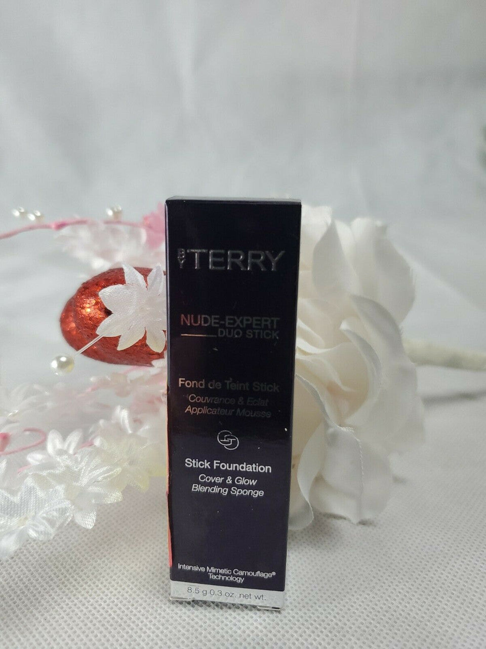 By Terry Nude-Expert Duo Stick Foundation (5. Peach Beige) 0.3oz/8.5g