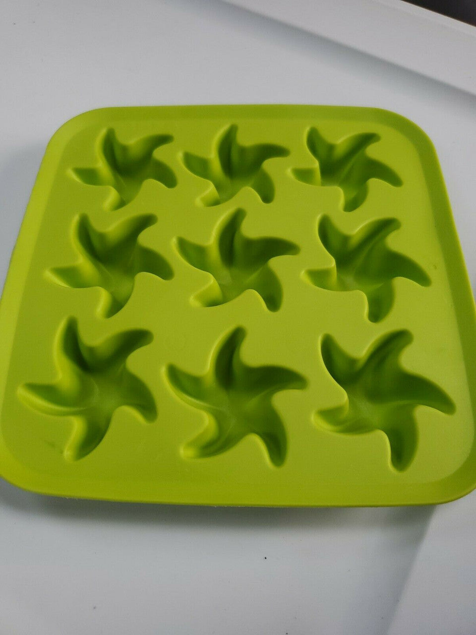 IKEA Silicone Rubber Flexible Ice Cube Fat Bomb LCHF Keto Tray Starfish Mold