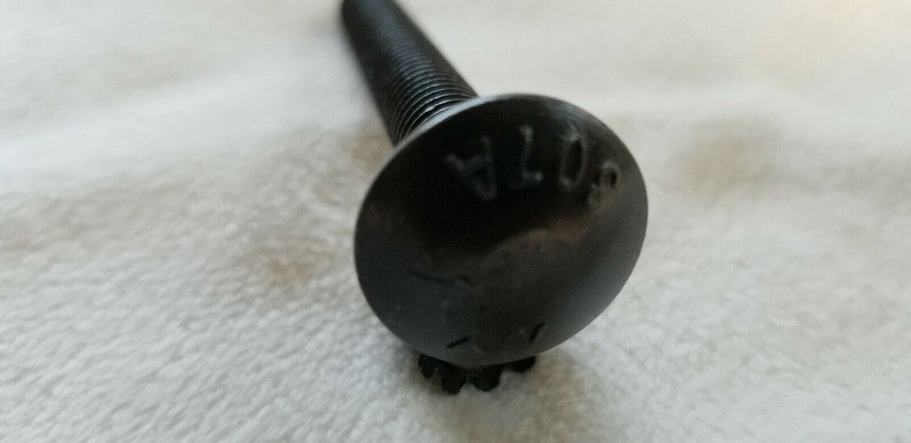 3/8" x 3" Black Carriage Bolt & Nut Lot of 25 screws heavy duty galvanized
