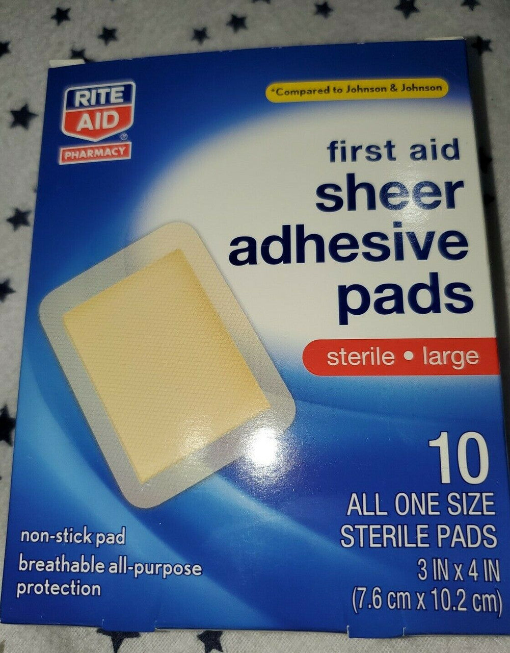 Rite Aid First Aid Advanced  Antibacterial Strong Strip 10 ct xl