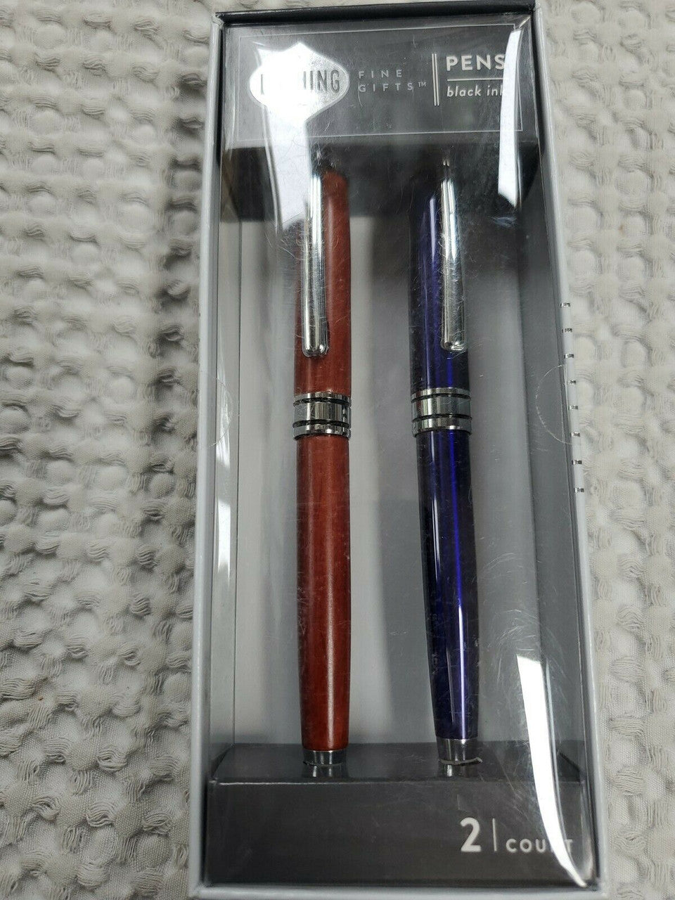 Dashing Fine Gifts Pens Black Ink Box of 2