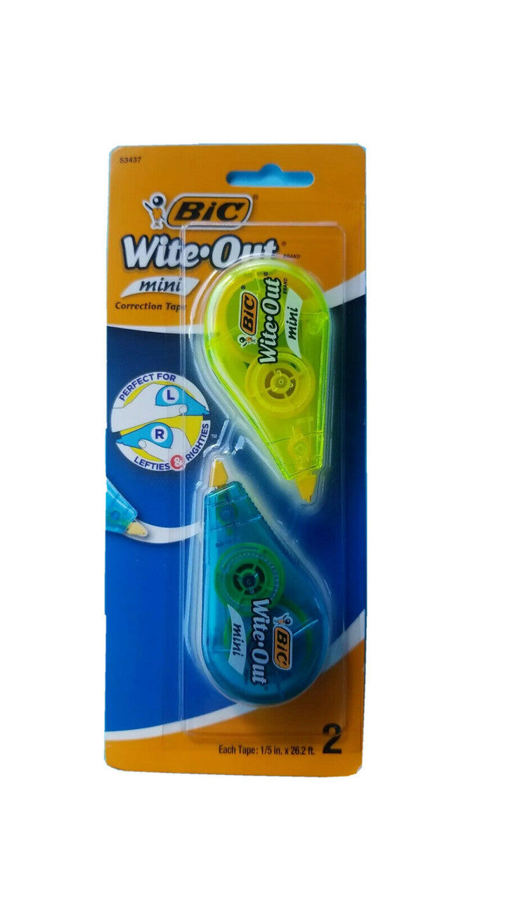 BIC Wite-Out Correction Tape Minis