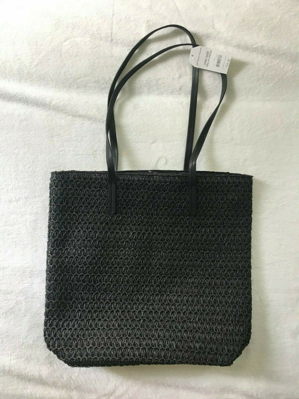 Time and Tru 2351 Beach Packable One Size Tote Reusable Bags Fashion Style