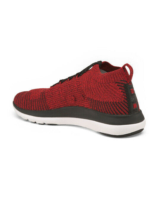 UNDER ARMOUR Women Red / Black (601) UA W Slingflex Rise Knit Running Shoes 5