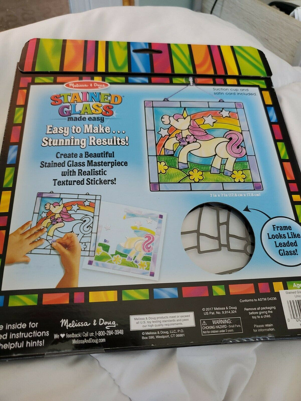 Stained Glass - Unicorn - Melissa & Doug