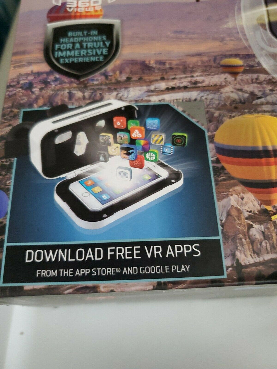 SHARPER IMAGE Smartphone 360 VIRTUAL REALITY Headset