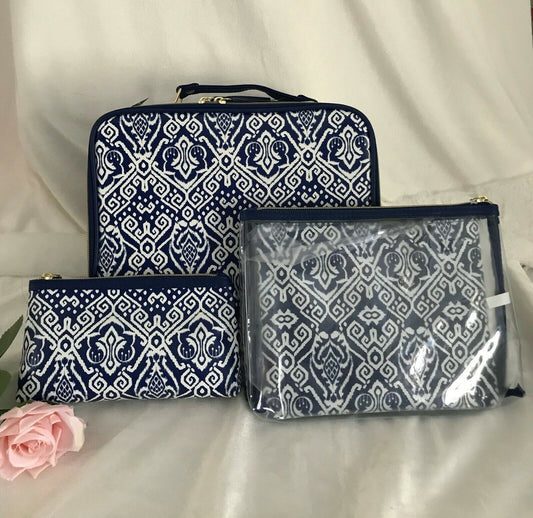 Global Getaway 5 pcs set weekender  travel set and makeup pouch