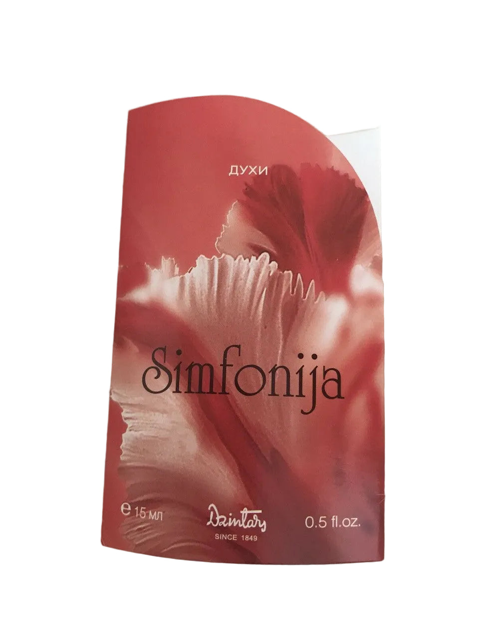 Simfonija eau de parfum 0.5 fl oz bottle with original packaging.