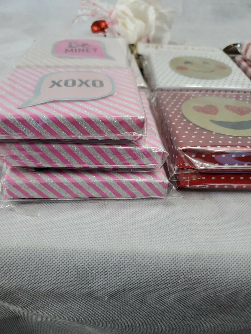 Gift Card Holder Box Lot of 8 for Birthday Valentines Holiday 4in×4in boxes