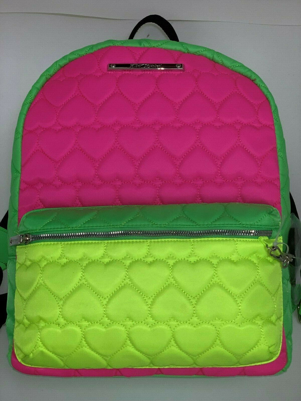 Luv Betsey Betsey Johnson Backpack Logo Embroidered Heart Backpack new, no tag