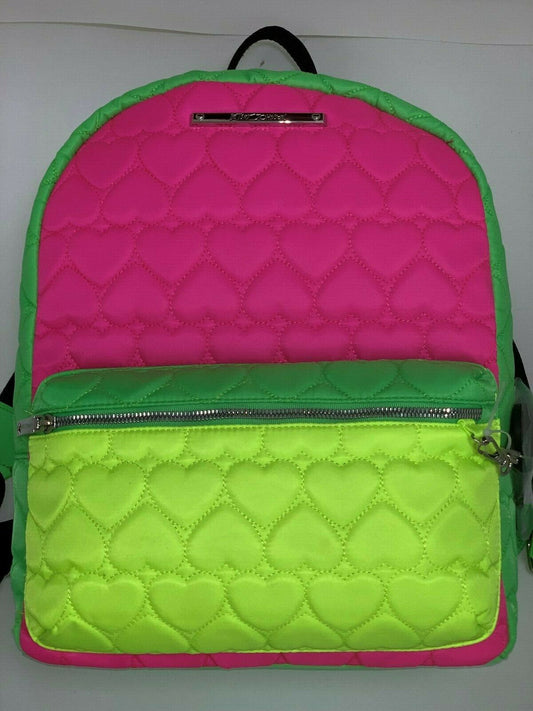 Luv Betsey Betsey Johnson Backpack Logo Embroidered Heart Backpack new, no tag