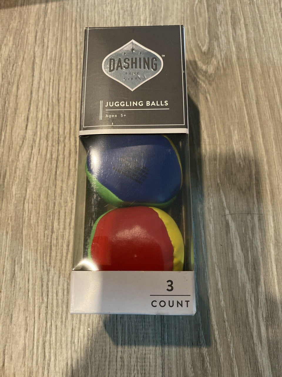 Juggling Balls Magic Clown Toys Multi Color 3pc 2in Diameter Dashing Fine Gifts