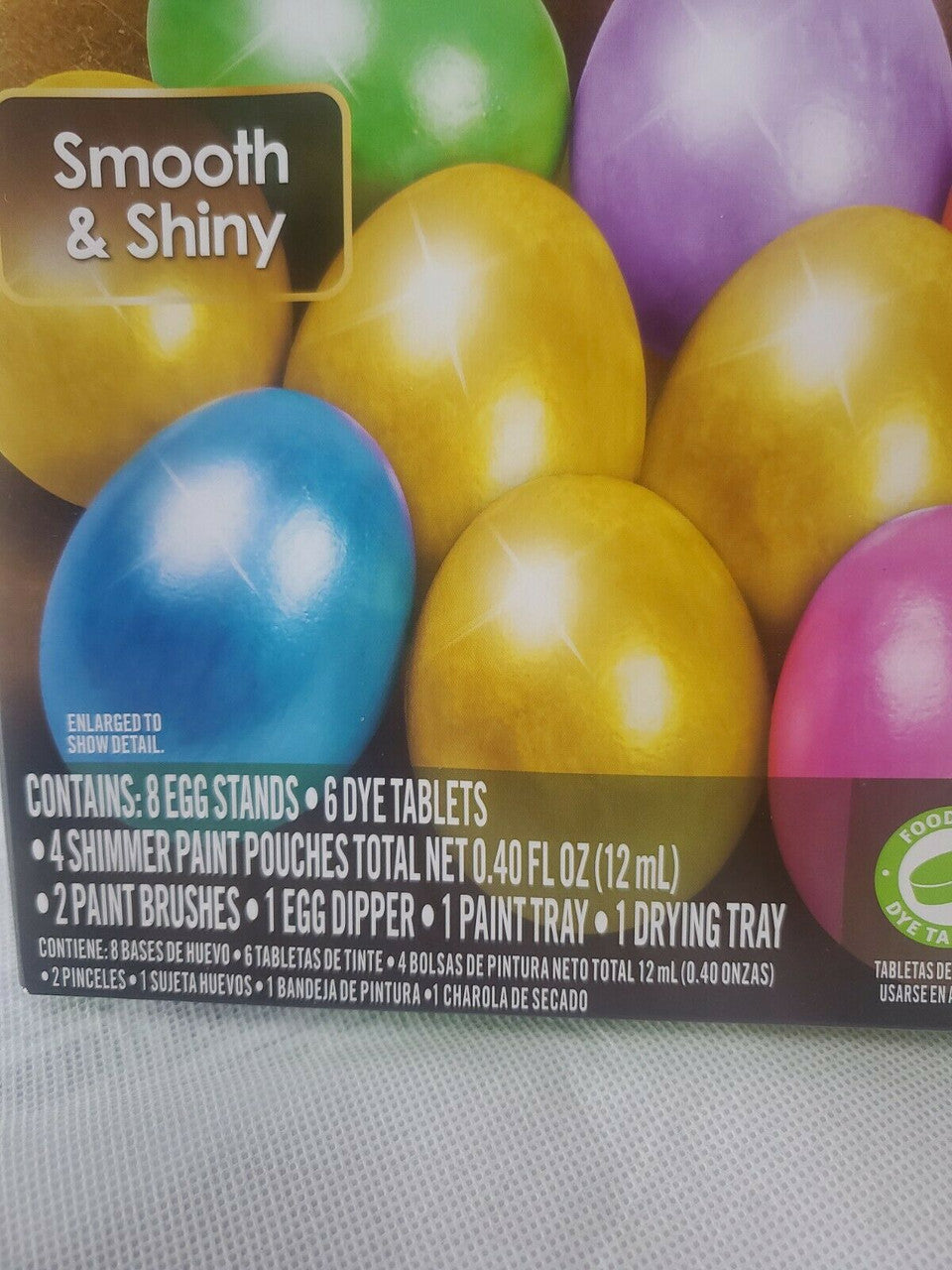 Easter Egg Decorating Kit Lot of 2 packages Golden Shimmer PAAS & Creatology