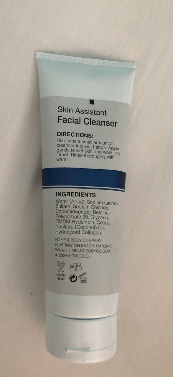 Skin Assistant Coconut Oil + Collagen Facial Cleanser Restore 8 fl oz