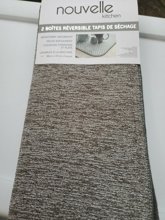 Nouvelle 2 Kitchen Reversible Drying Mats15×20