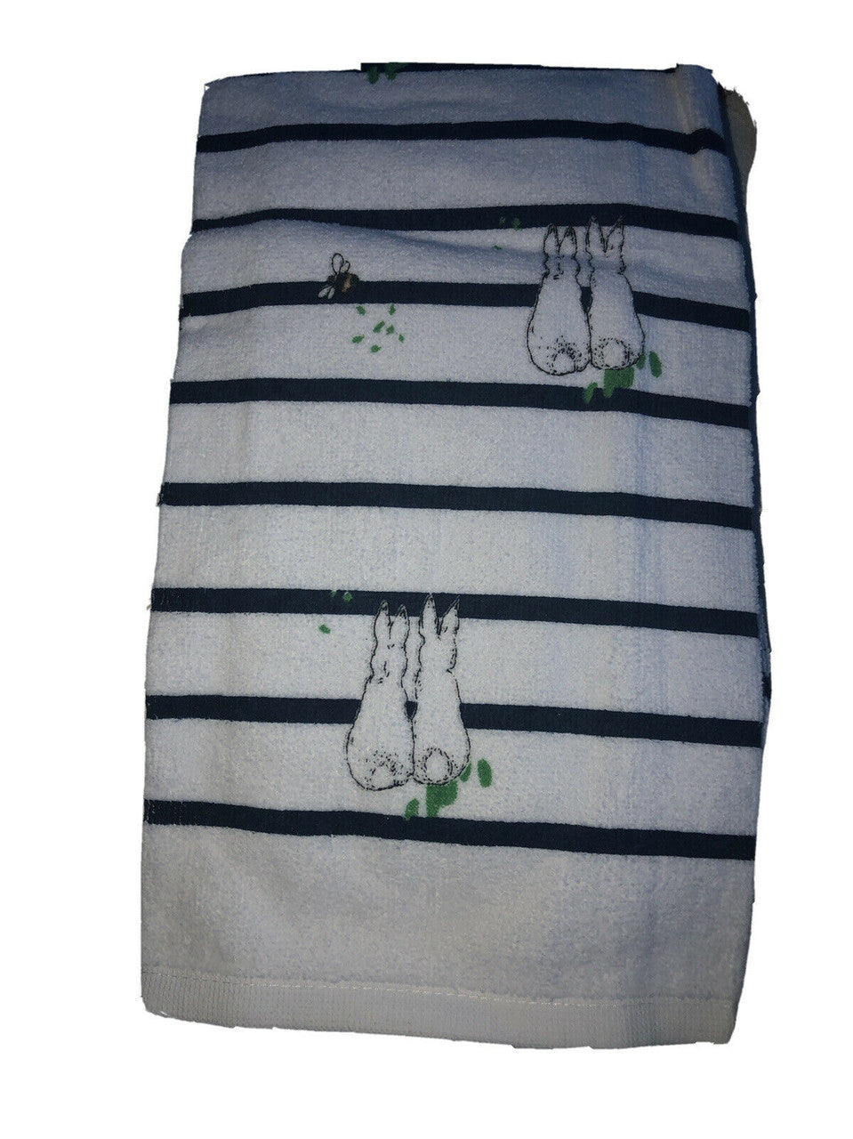Beatrix Potter Peter Rabbit 3 Pc Set of 2 Kitchen Towels & 1 Oven Mitt Cotton