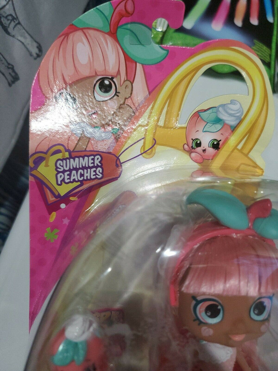 Shopkins Summer Peaches Shop Style Shoppie Doll Discontinued