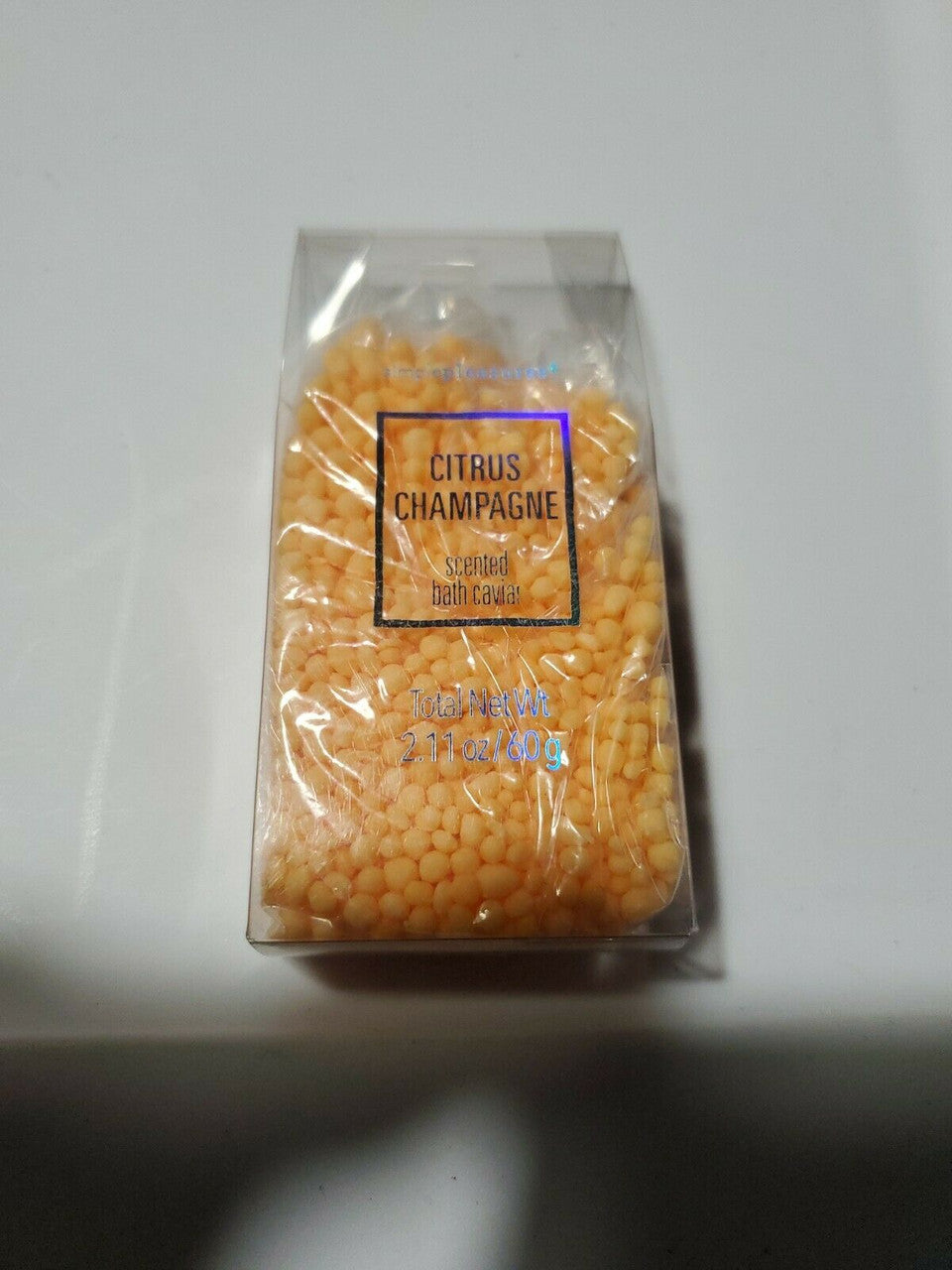 Simplepleasures CITRUS CHAMPAGNE bath crystals 2.11 oz Bath Beads Caviar