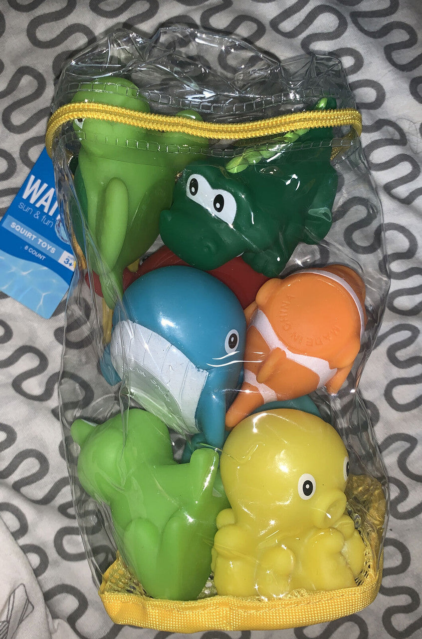Walgreens Water Sun and Fun Squirt Toys 8 pc