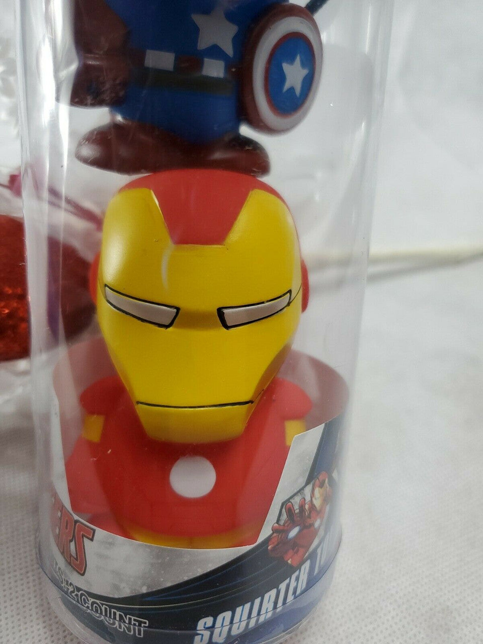 Marvel Avengers Captain America Iron Man Water Squirter Toys Pool Beach Bath
