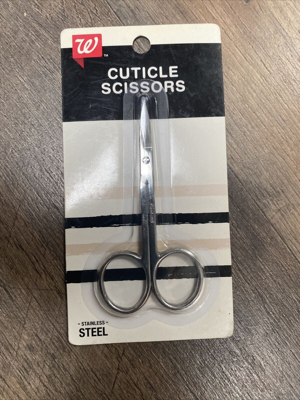 Walgreens Cuticle Scissors Stainless Steel Scissors