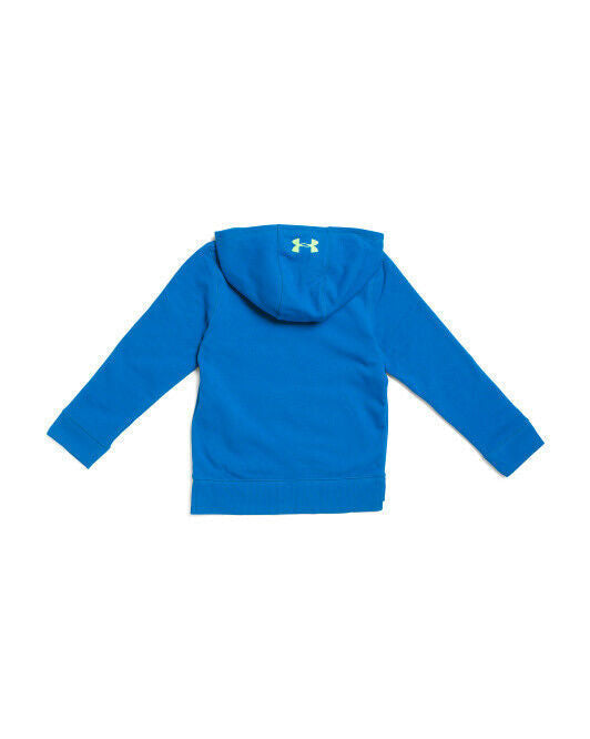 UNDER ARMOUR Boys Threadborne Logo Hoodie Size YLG warm cozy