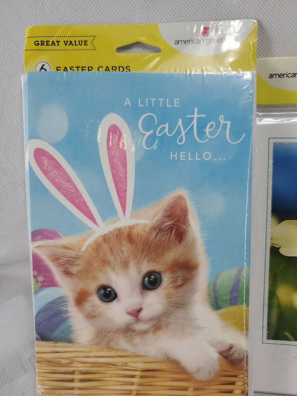 American Greeting Easter Cards & envelopes Lot of 8 Packages of 6pc each