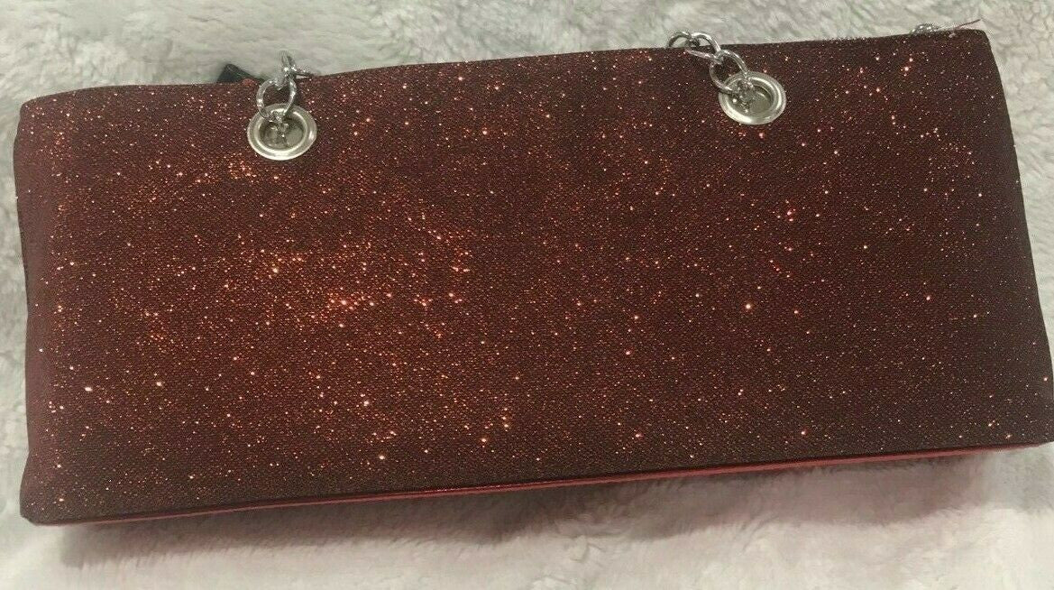 Wild Eye Insulated Wine Bag Clutch VARIATIONS sparkle red gold Christmas XMAS
