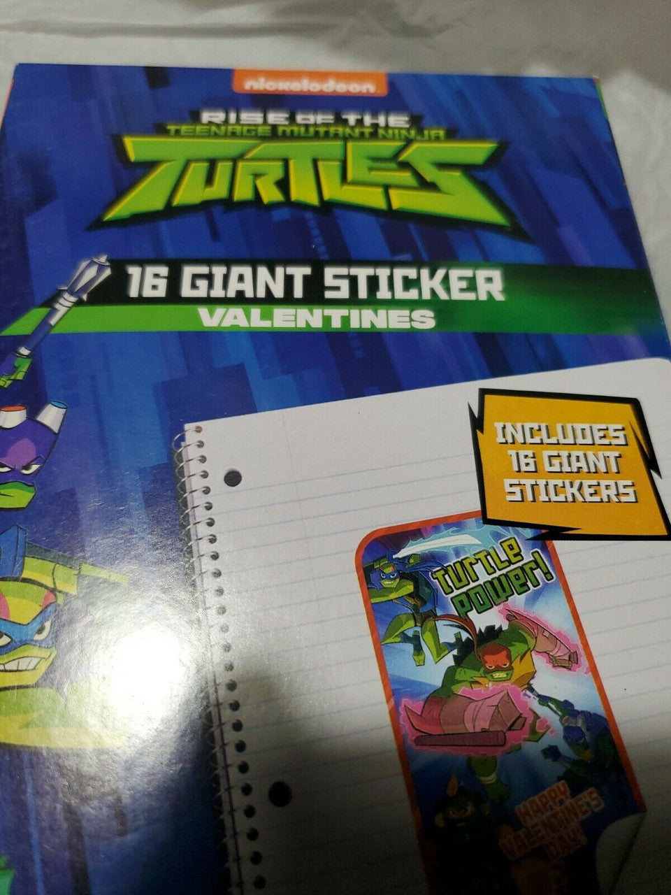 Nickelodeon Rise of the Teenage Mutant Ninja  TURTLES 16  Giant Stickers