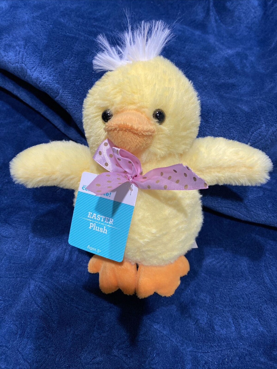 Easter Yellow chicken  Plush Stuffed Animal Toy CHIC DUCK