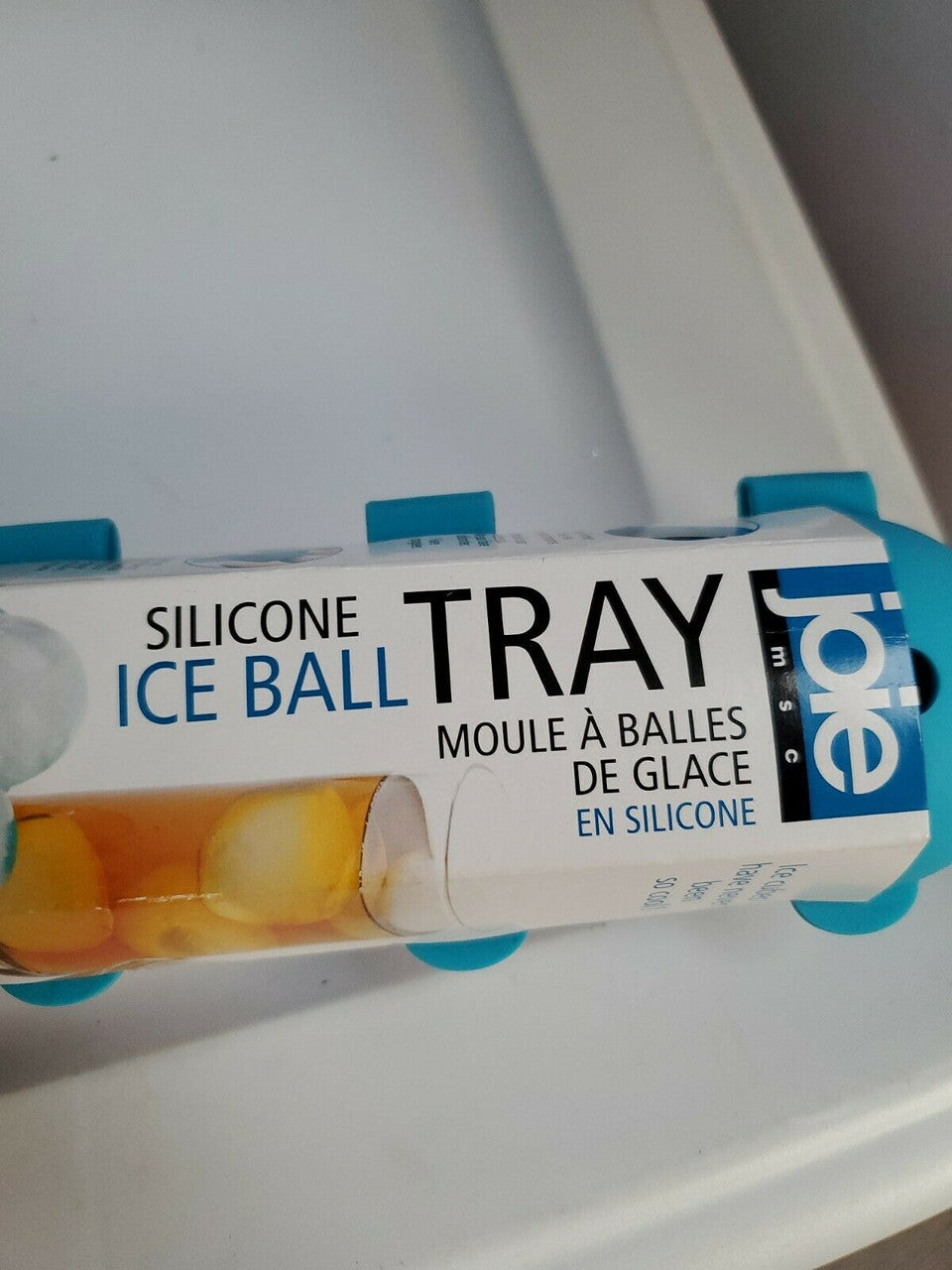 msc joie 4 Ice Balls silicone tray  BLUE