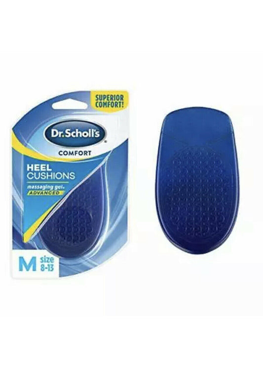Dr. Scholl's HEEL CUSHIONS with Massaging Gel Advanced // All-Day Shock