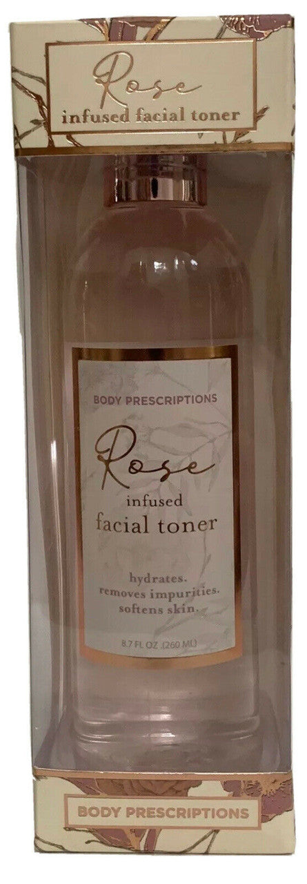 BODY PRESCRIPTIONS Rose Infused Facial Toner 8.7 oz