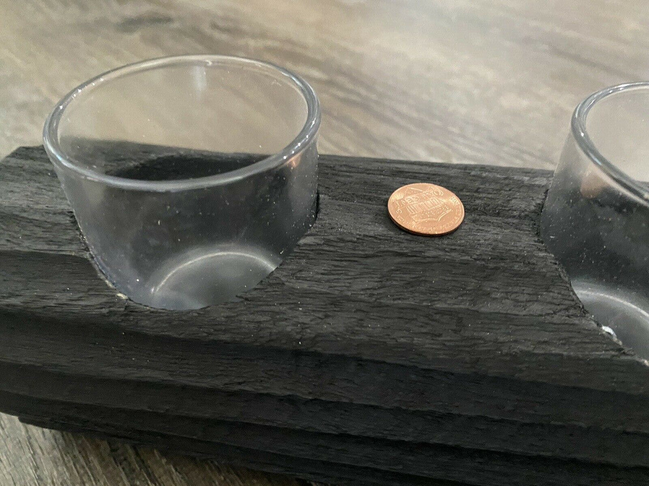 SAGEBROOK HOME 23" Wood Tea Light Holder (5 tea lights)