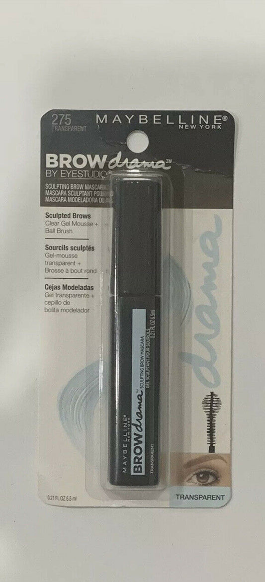 Maybelline New York eye studio Brow Drama sculpting brow mascara 275 Transparent