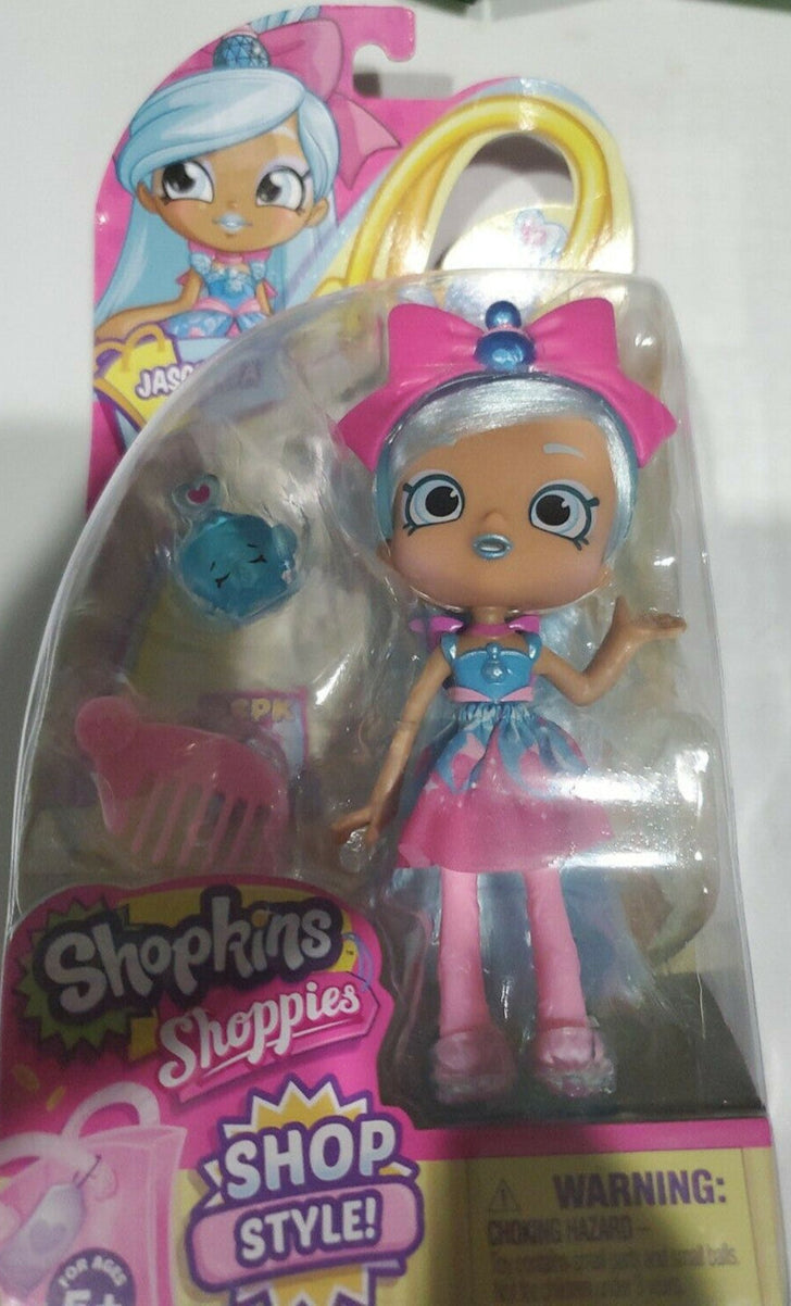 Shopkins Shoppies Jascenta doll with Peyton Perfume accessory in original packaging