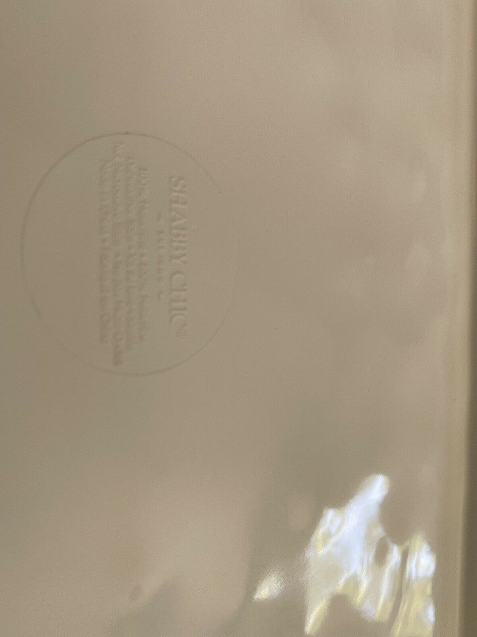 SHABBY CHIC SUNFLOWER Buffalo Check Plaid MELAMINE Serving Platter Tray 17.5”