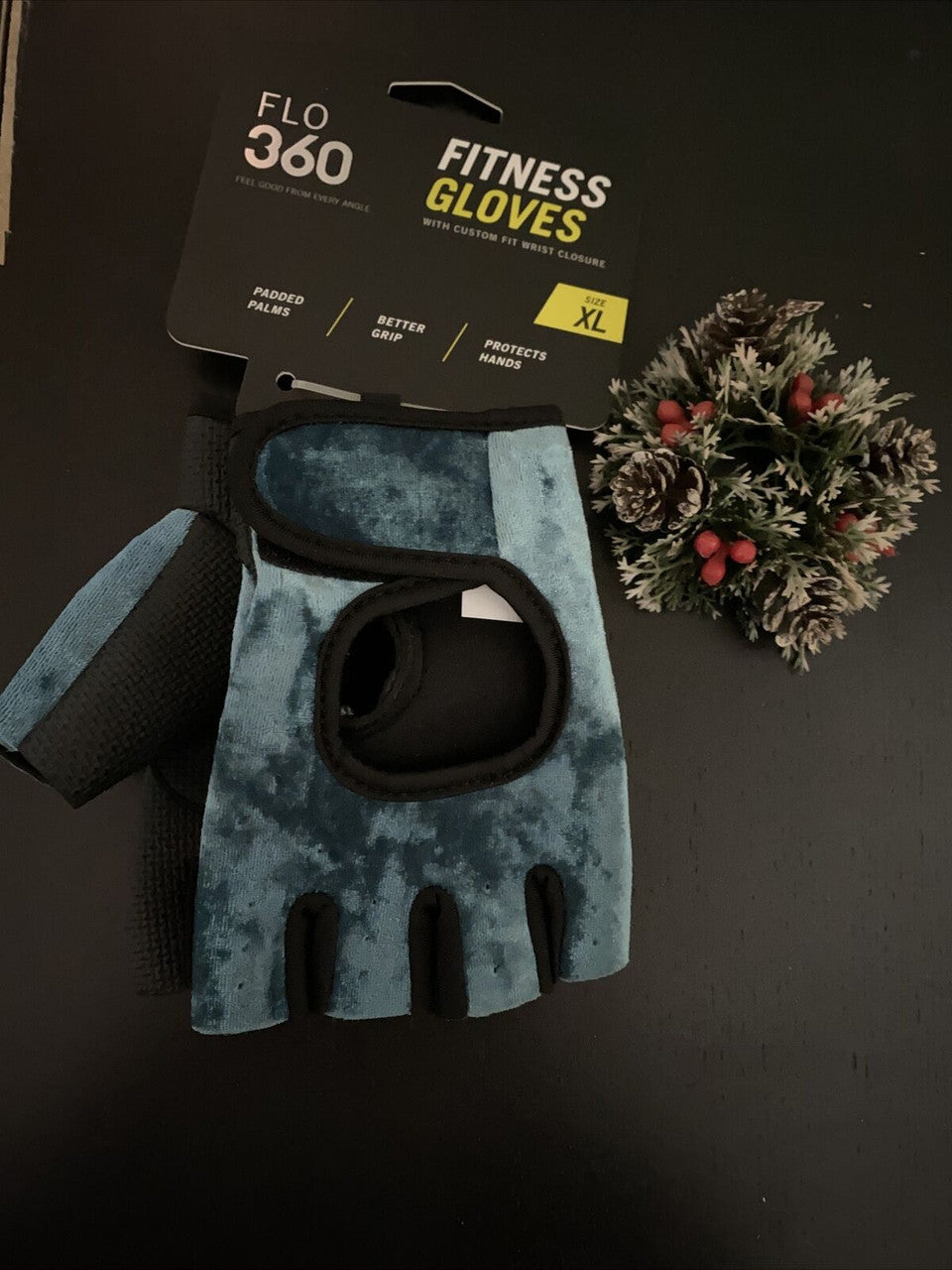flo 360 fitness gloves crushed velvet XL