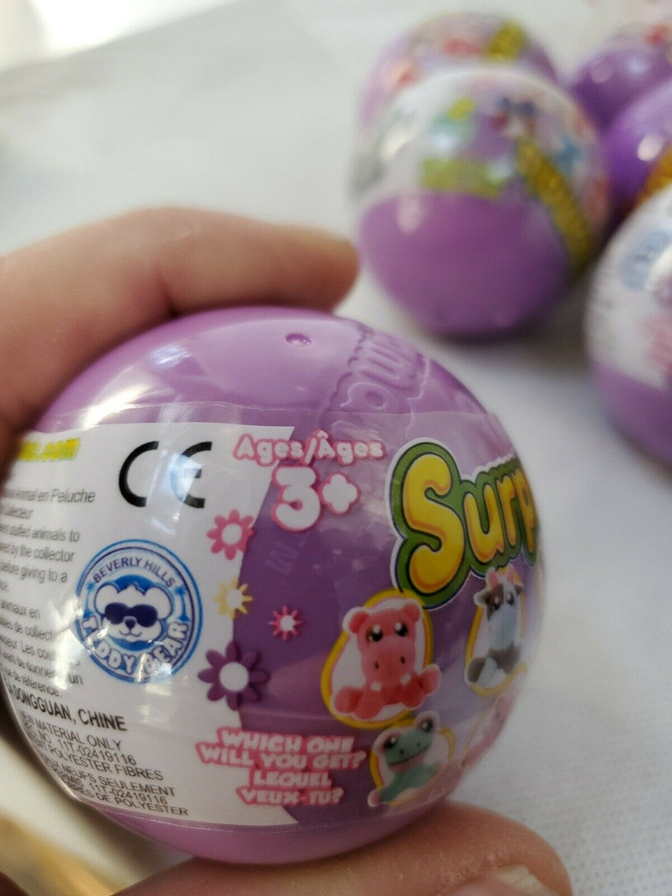 Surprizamals Mini Stuffed Plush Mystery Capsules Ball Series 2 Easter Edition 10