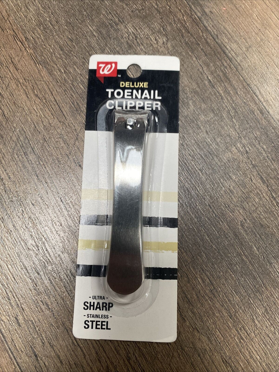 Walgreens Deluxe Toenail Clipper Ultra Sharp And Stainless Steel