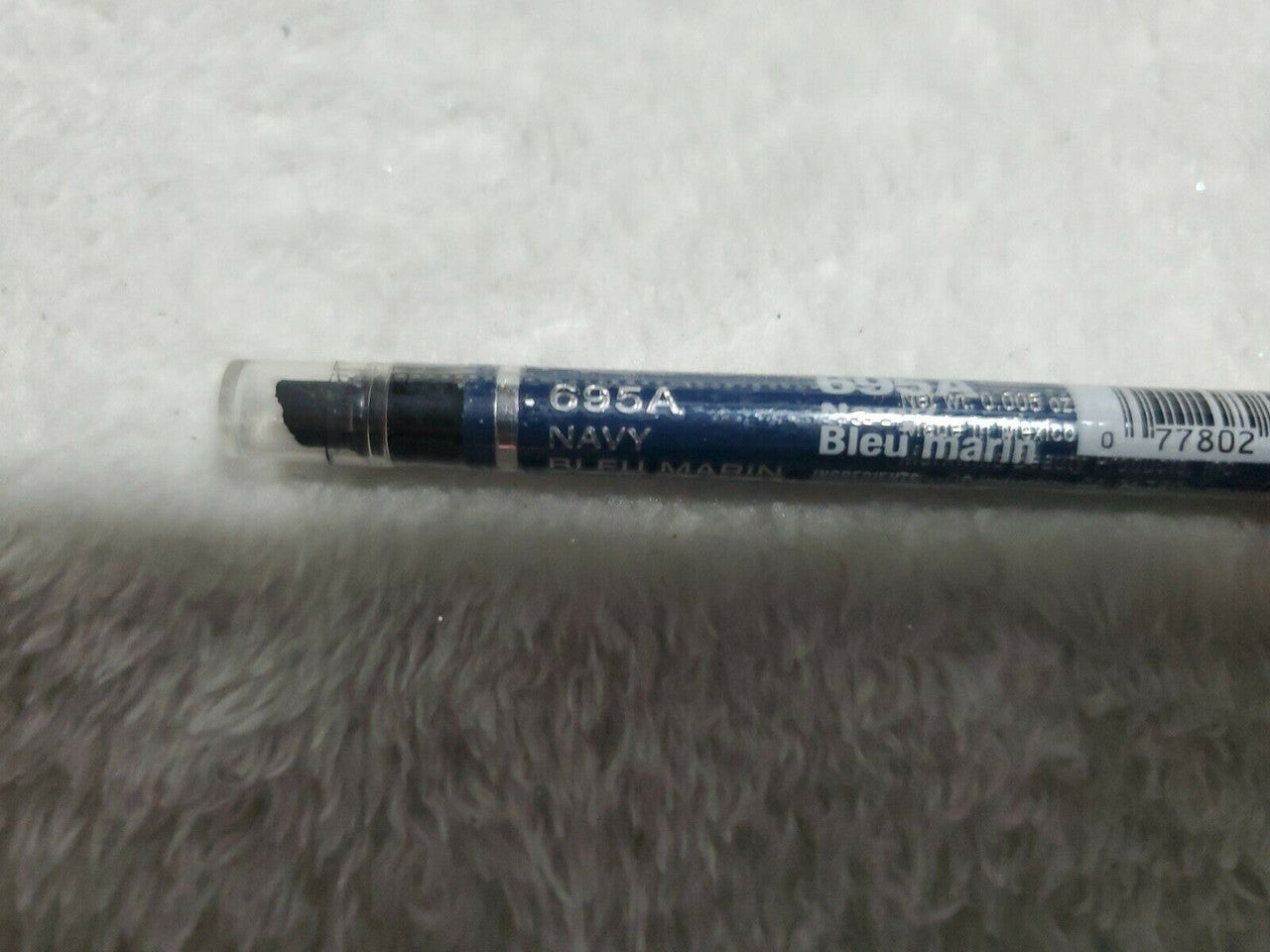 Wet N Wild Mega Last Retractable Eye Pencil Smudger 695A Shade Sealed navy blue