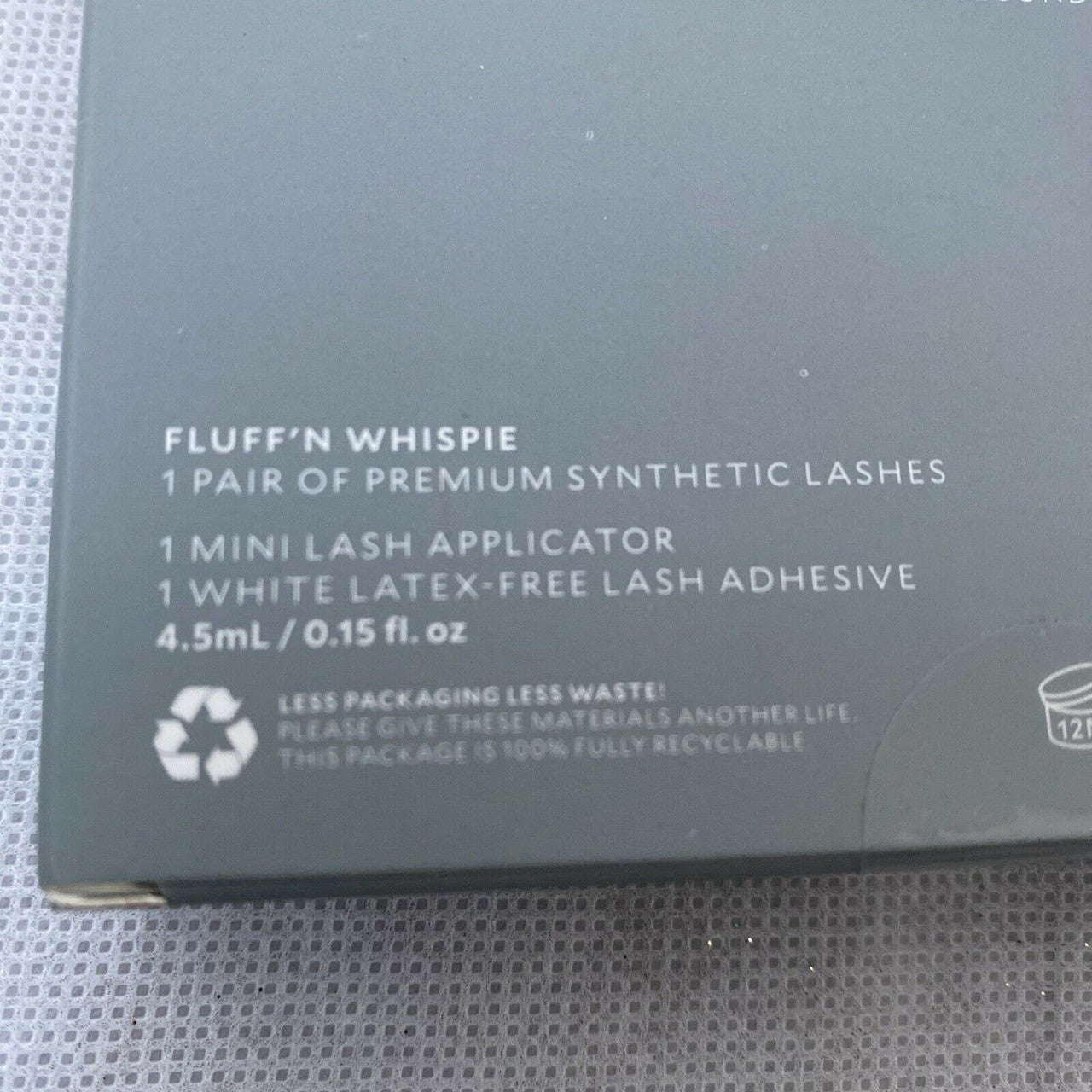VELOUR  Fluff'n Whispie GLAMOUREYES KIT premium synthetic lashes latex free glue