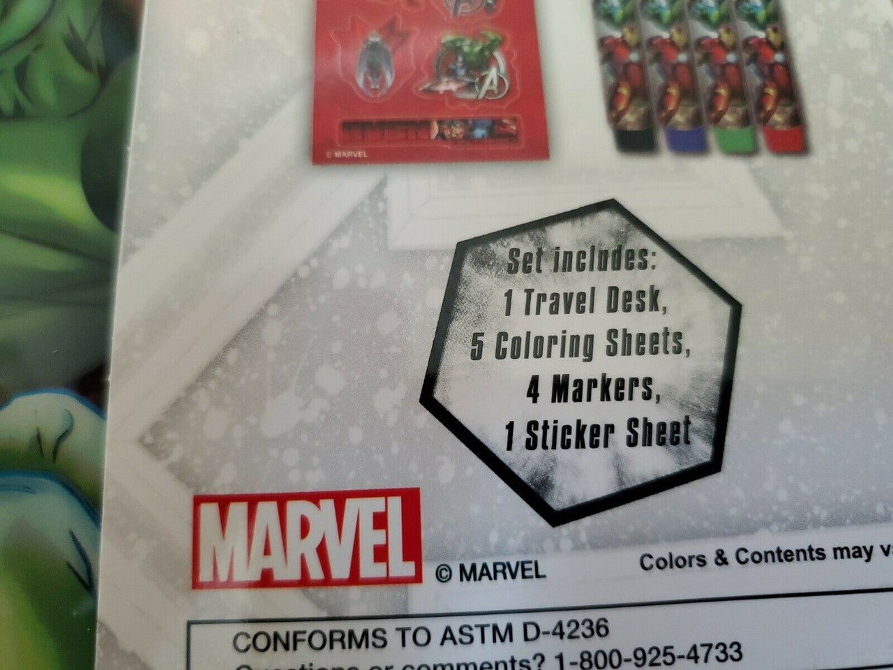 Avengers Travel Desk Activity Set