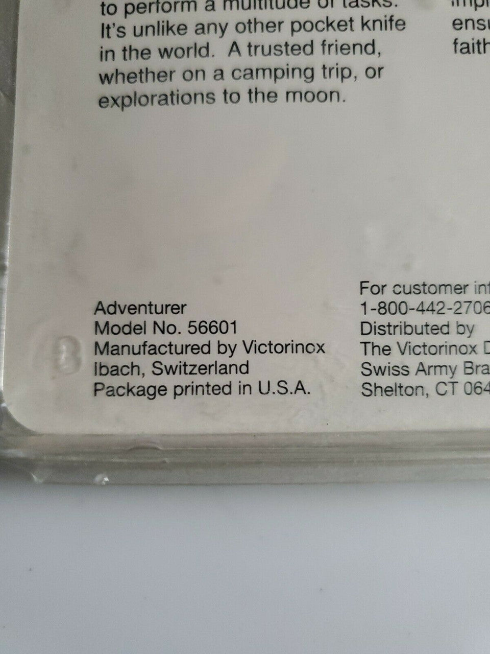 Original Victorinox "Adventurer" Swiss Army Knife Slide-Locking Model