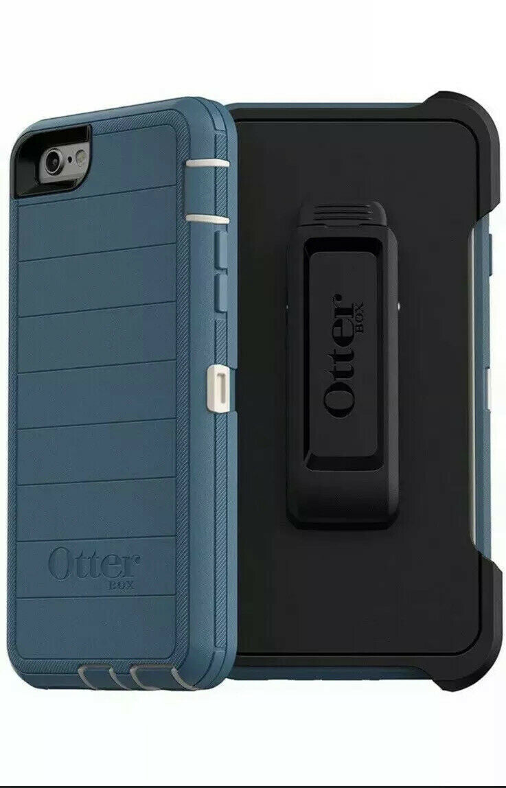 Otterbox Defender Pro Rugged Case + BeltClip Holster iPhone 6s Genuine Sur Blue