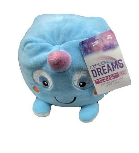 Rainbow Dreams Reversible Plush