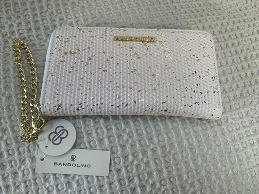 Bandolino Wristlet Zip Around Wallet RFID Phone Holder