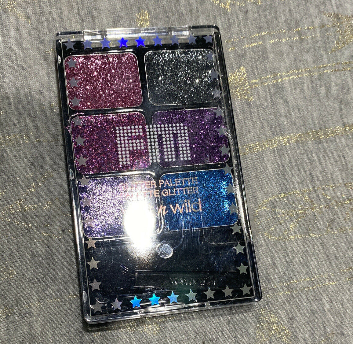 WET N WILD Fantasy Makers REST IN PINK Pressed Powder GLITTER PALETTE #1230292 